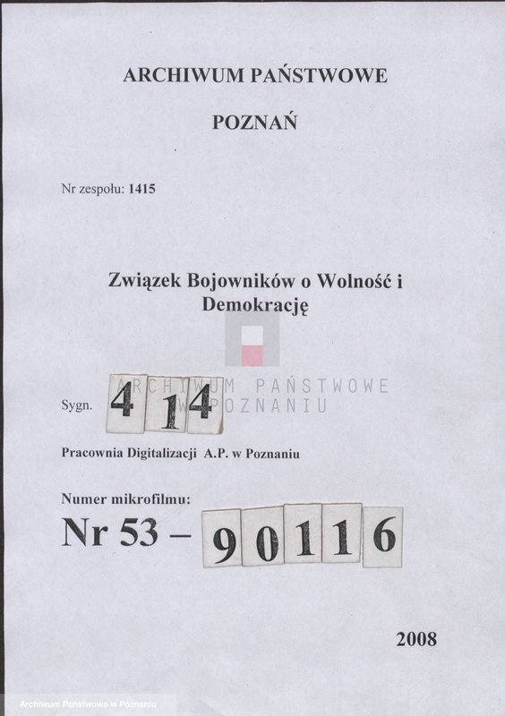 Obraz 1 z jednostki "Życiorysy powstańców wielkopolskich: G - tom V /Grobelny Franciszek - Grzegorczyk Antoni/."