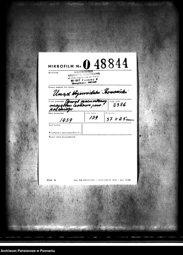 image.from.unit.number "Operat szacunkowy majątku Czołowo powiatu kaliskiego"