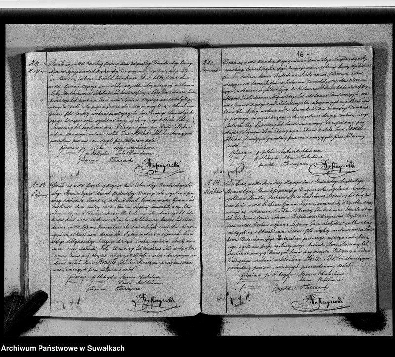 image.from.unit.number "Duplikat Zaślubionych, Urodzonych i Zmarłych Okręgu Wiejsieje Wyznania Moyżeszowego za rok 1852"