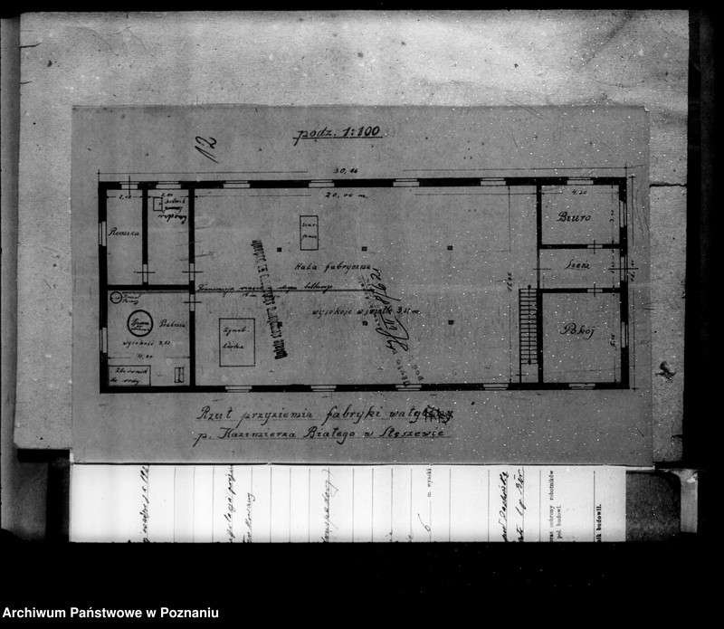 Obraz 18 z jednostki "Zatwierdzenie wytwórni waty K. Biały w Stęszewie powiat poznański"