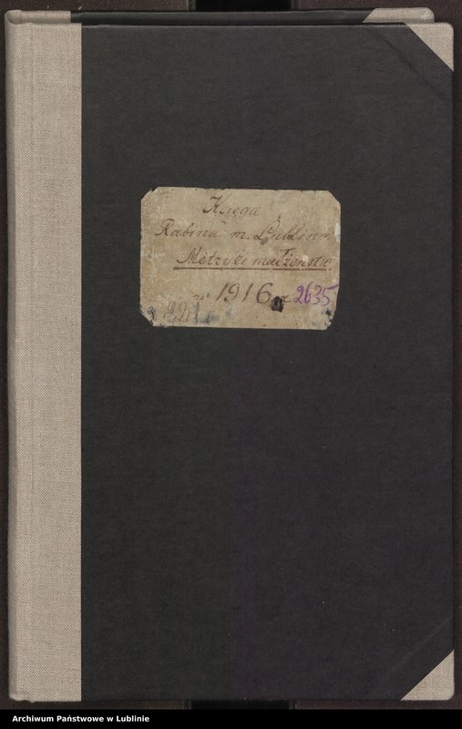 image.from.unit.number "Księga małżeństw"