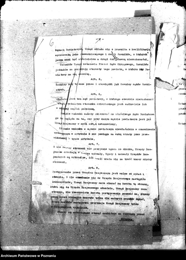 Obraz 10 z jednostki "[Projekty ustaw i rozporządzeń do Sejmu Ustawodawczego]"