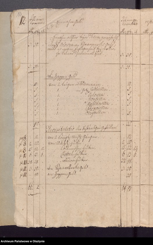 image.from.unit.number "Jahr Kirchen Rechnung der Widminschen Kirchen aller Einnahme und Ausgabe wie auch Bau-Rechnung"