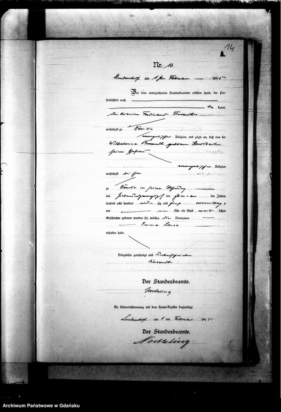 image.from.unit.number "Księga urodzeń "