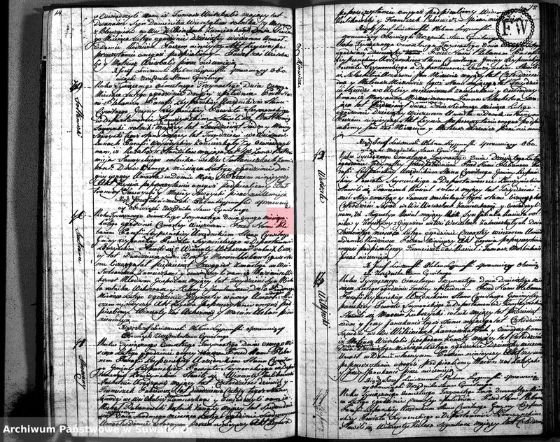 image.from.unit.number "Księga Aktów Cywilnych Zeyścia Gminy Leypuńskiej od 1 Stycznia 1813 Roku"