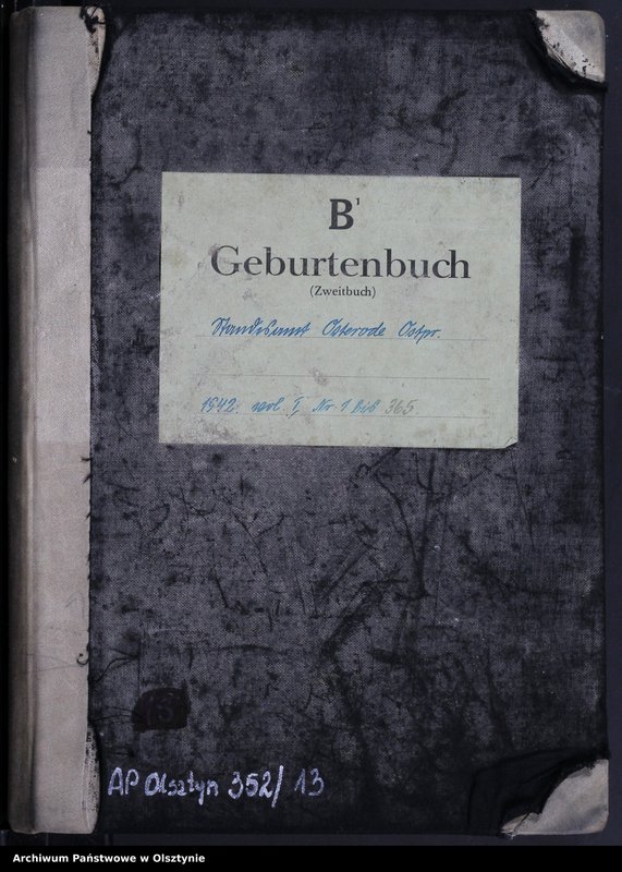 image.from.unit.number "Geburtenbuch/Zweitbuch/Tom I,Nr 1 - 364"