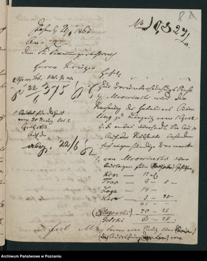 Obraz 11 z jednostki "A. betr. Josef und Valerian Mrowiński"