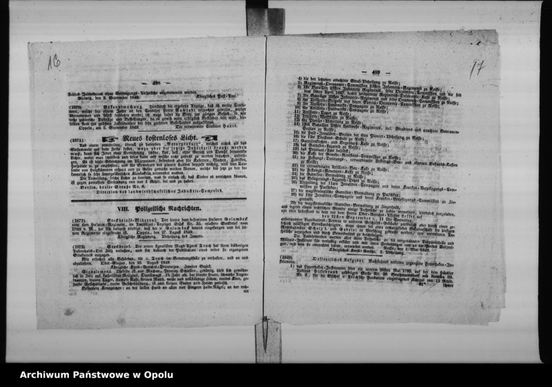 Obraz 13 z jednostki "Acta des Magistrats zu Oppeln betreffend die Anlage einer Bierbrauerei in dem sub No 35 vor dem Oderthore hierselbst belegenen Hause"