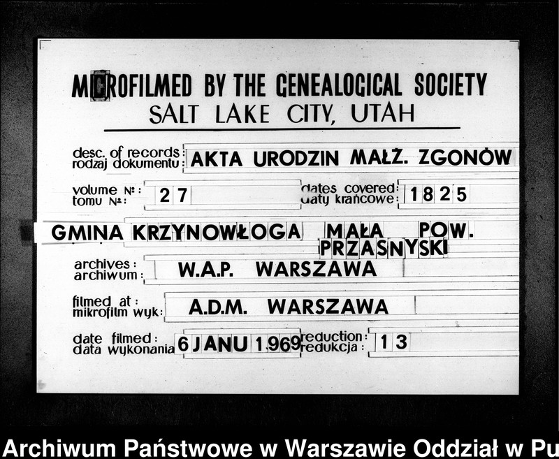 image.from.unit.number "Akta urodzeń, małżeństw i zgonów"