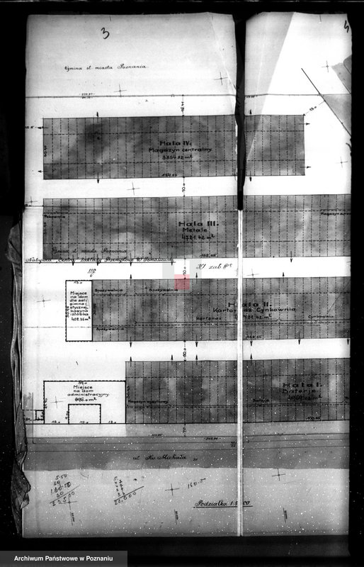Obraz 7 z jednostki ""Centra" Zakłady Przemysłowe W. Tomaszewski w Poznaniu projekt hal fabrycznych"