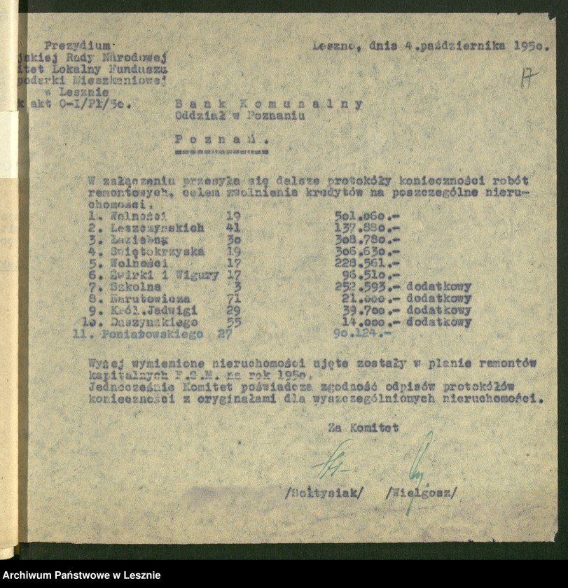 Obraz 18 z jednostki "[Sprawy dotacji na remonty domów]"