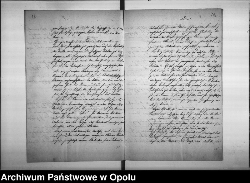 Obraz 13 z jednostki "Acta des Magistrats zu Oppeln betreffend die Verbesserung des Armenwesens anno 1846"