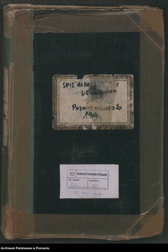 Obraz 2 z jednostki "Spis alfabetyczny urodzeń"