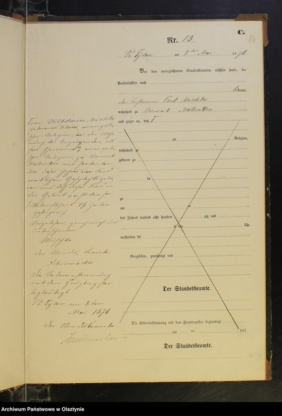 image.from.unit.number "Sterbe-Neben-Register Nr 1 - 25"