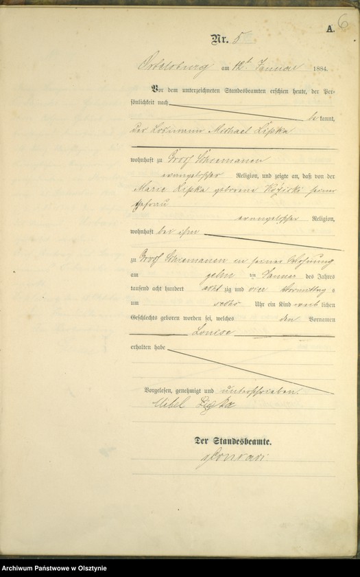 image.from.unit.number "Geburts-Haupt-Register Nr 1 - 97"