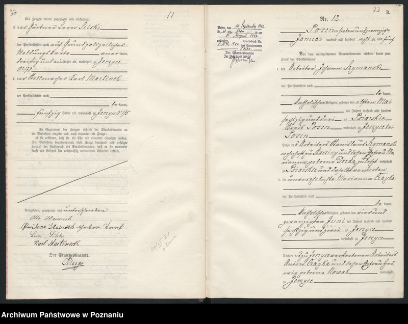 Obraz 14 z jednostki "Księga małżeństw"