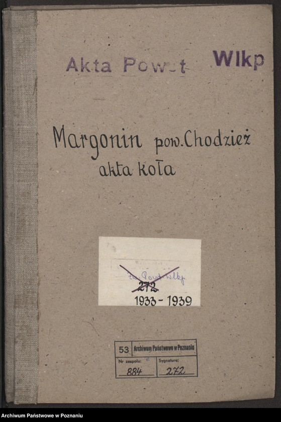 Obraz 3 z jednostki "Margonin, powiat Chodzież - akta koła."