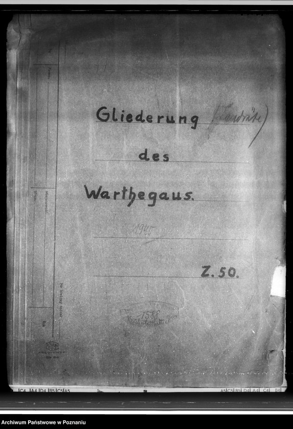 Obraz 4 z jednostki "Gliederung - Landräte- des Warthegau"