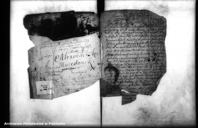 Obraz 3 z jednostki "Inscriptiones, resignationes [protocollon]"