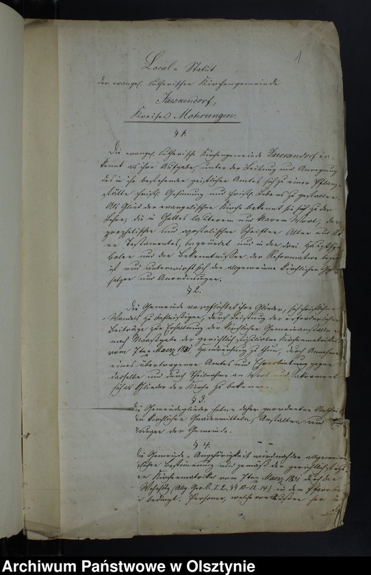 image.from.unit.number "Beläge zu der Verordnungen der Gemeinde-Kirchenrats"