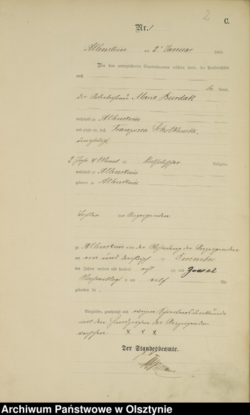 image.from.unit.number "Sterbe-Haupt-Register Nr 1 - 279"