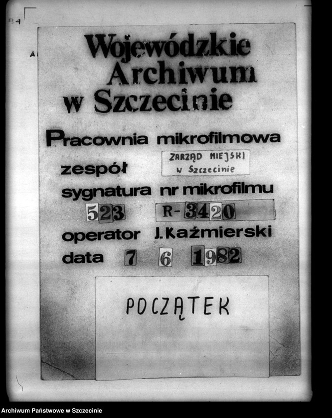 image.from.unit.number "Sprawozdania dzienne z działalności Wydziału Aprowizacyjnego niemieckiego Zarządu Miejskiego w Szczecinie m-c VI-VII.  Zeznania ludności cywilnej o napadach rabunkowych dokonanych przez Rosjan"