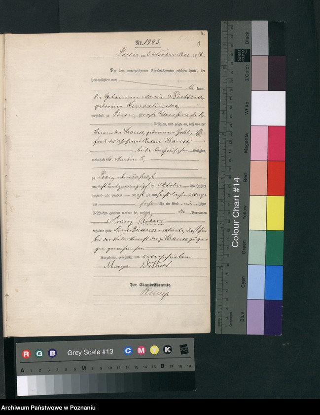 Obraz 4 z jednostki "Księga urodzeń t. V"