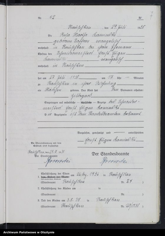 image.from.unit.number "Geburtenbuch Tom II, Nr 36 - 76"