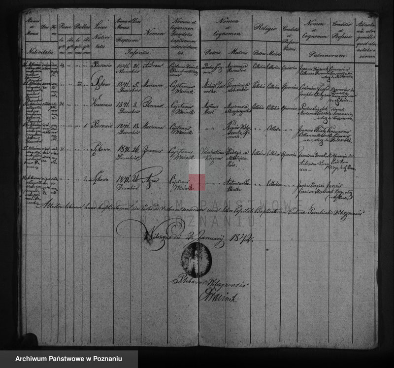 image.from.unit.number "Duplicat baptisatorum, copulatorum, mortuorum"