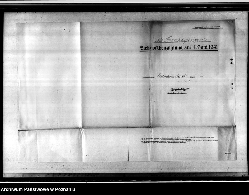 Obraz 13 z jednostki "Viehzählung"