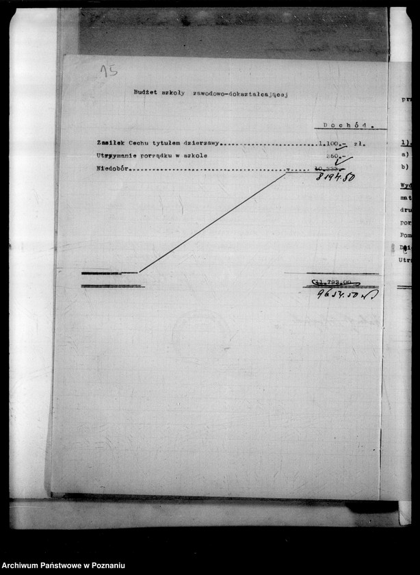 Obraz 18 z jednostki "[Szkoły zawodowe - akta ogólne]"