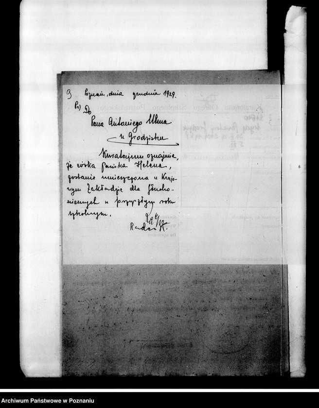 Obraz 12 z jednostki "[Dzieci upośledzone- skierowanie na naukę do zakładów specjalnych]"