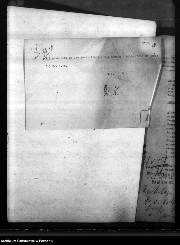 Obraz 6 z jednostki "Entziehung der Anerkennung bei der Krankenschwester Funk"