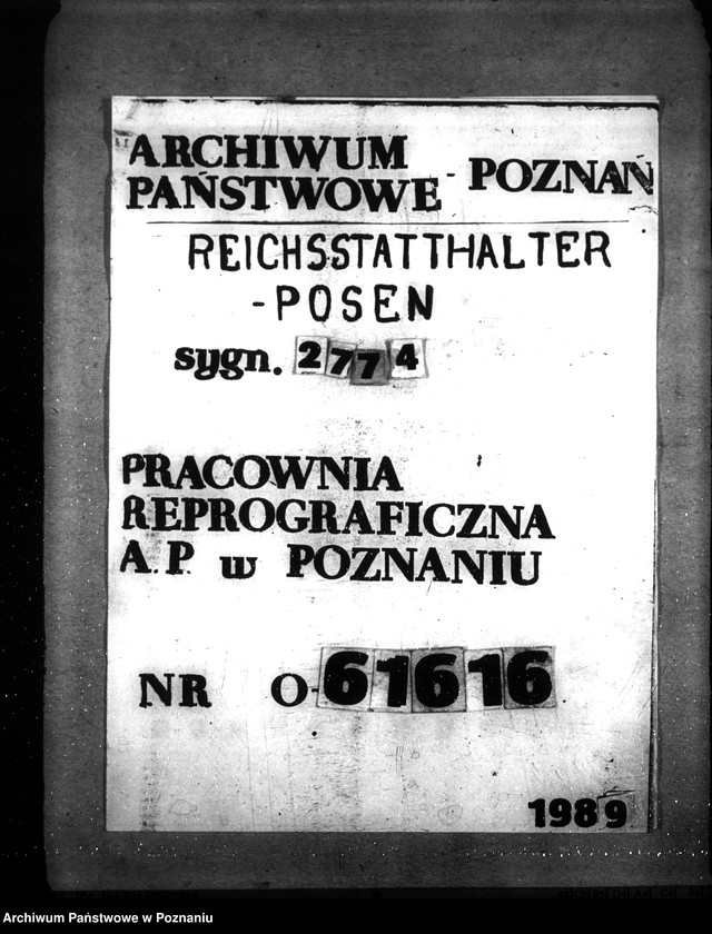 Obraz 1 z jednostki "Sitzungen des Bezirkskreditausschusses - Litzmannstadt (Łódź)"