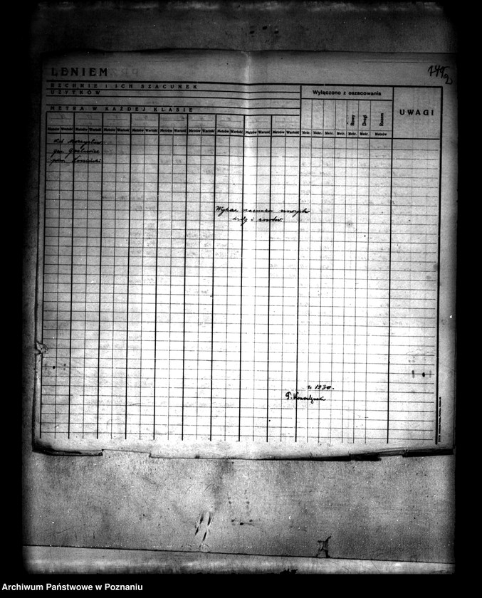 Obraz 6 z jednostki "/Wykaz szacunku starych i nowych dróg i rowów we wsi Morzysław powiatu konińskiego/"