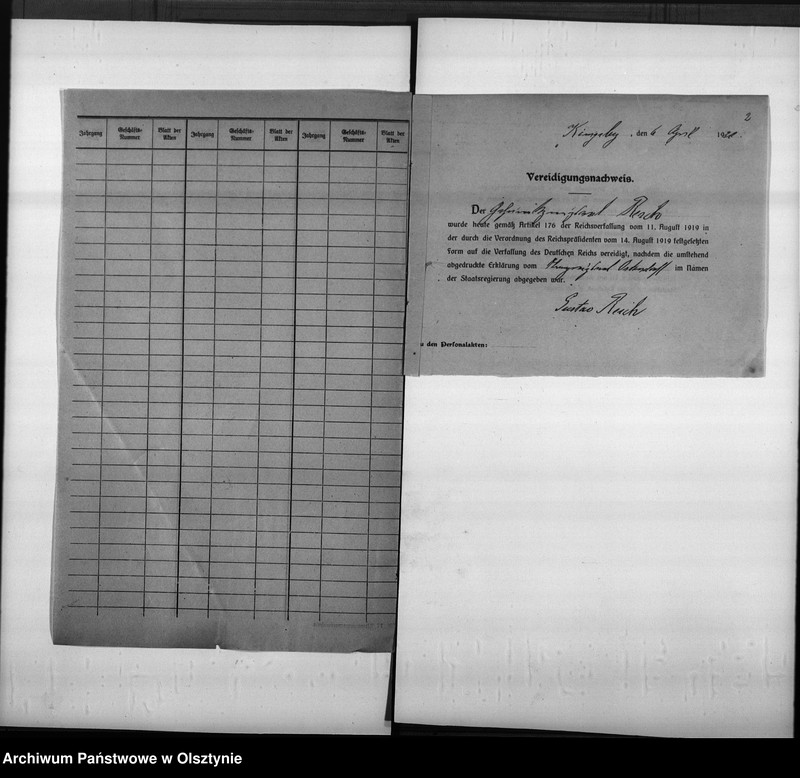 image.from.unit.number "Personal-Akten für den Geheimen Regierungs-Rat Reich [Gustav Friedrich Albert]"
