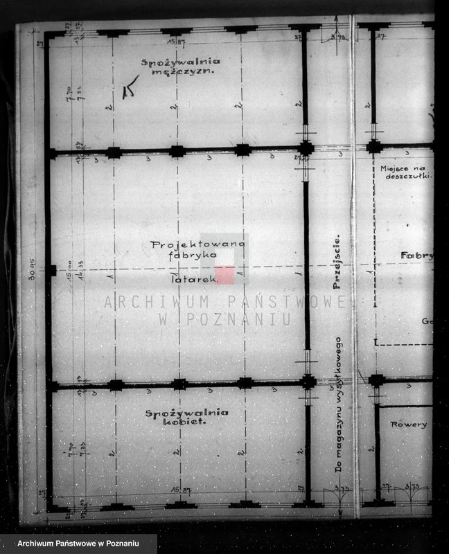 Obraz 19 z jednostki ""Centra" Zakłady Przemysłowe W. Tomaszewski w Poznaniu projekt hal fabrycznych"