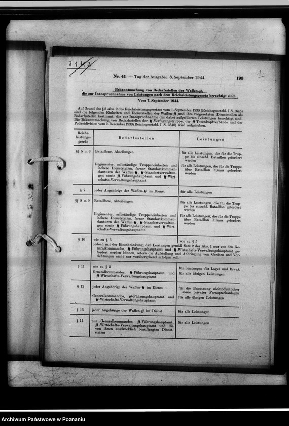 Obraz 5 z jednostki "Reichsleistungsgesetz."