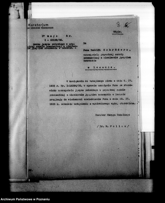 Obraz 12 z jednostki "Prywatna Szkoła Powszechna z niemieckim językiem nauczania- Leszno"