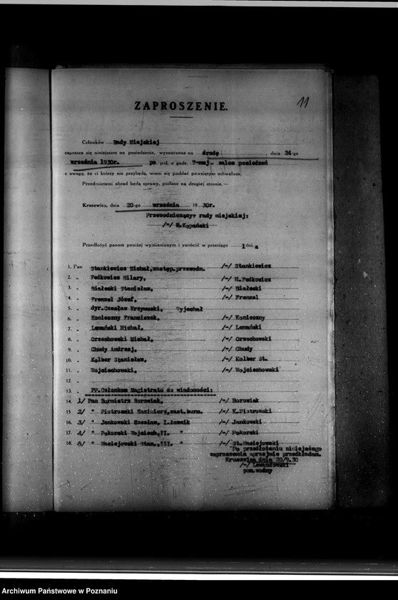 Obraz 15 z jednostki "Miasto Kruszwica Podatki komunalne /Ustawa z dnia 11.8.1923 r. Dz. U nr 94/"
