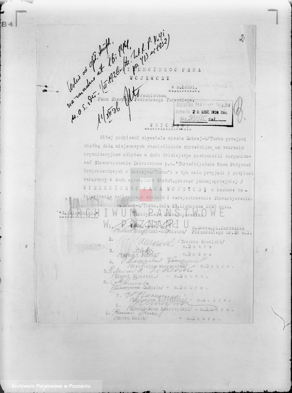 Obraz 6 z jednostki "Chrześcijańska Kasa Pożyczek Bezprocentowych z Dobrej koło Turku"