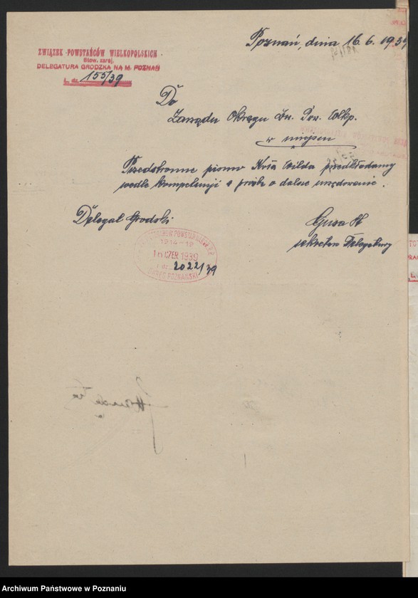 Obraz 15 z jednostki "Koło Pracowników Pocztowych - korespondencja."