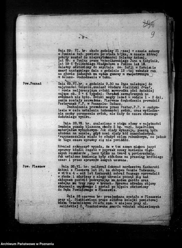 Obraz 13 z jednostki "Sprawozdania sytuacyjne tygodniowe za czas od 28 czerwca do 1 sierpnia 1930 r /nr 35-39/"