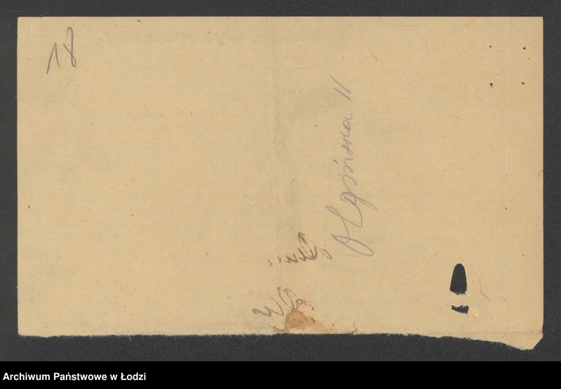 Obraz 20 z jednostki "Moszek Jakubowicz- sprzedaż manufaktury"