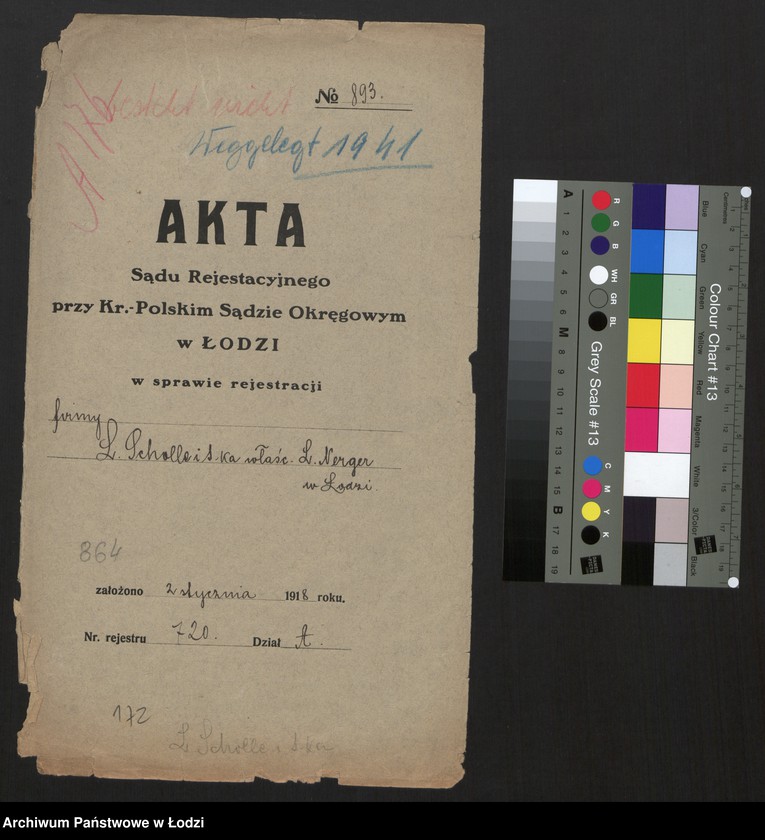 Obraz 2 z jednostki "L. Schollc i S-ka- magazyn robótek ręcznych"