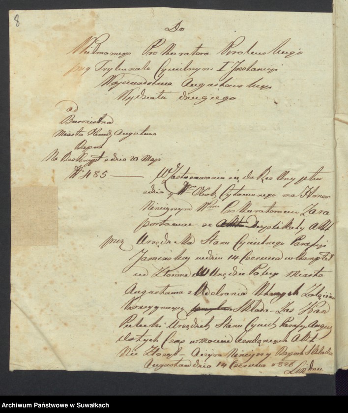 image.from.unit.number "Akta tyczące się urzędników Stanu Cywilnego"