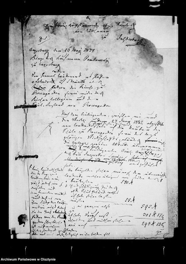 image.from.unit.number "/Prozess- Akten in Sachen des Kaufmanns Dembowski in Angerburg gegen den Gf. Lehndorff u. Genossen wegen Nichterfüllung des Kontrakts/"