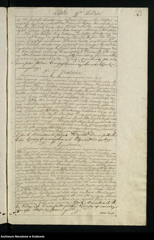 image.from.unit.number "Księga aktów stanu cywilnego Gminy Parafii Koniusza w Obwodzie Miechowskim, Powiecie Krakowskim na rok 1821"