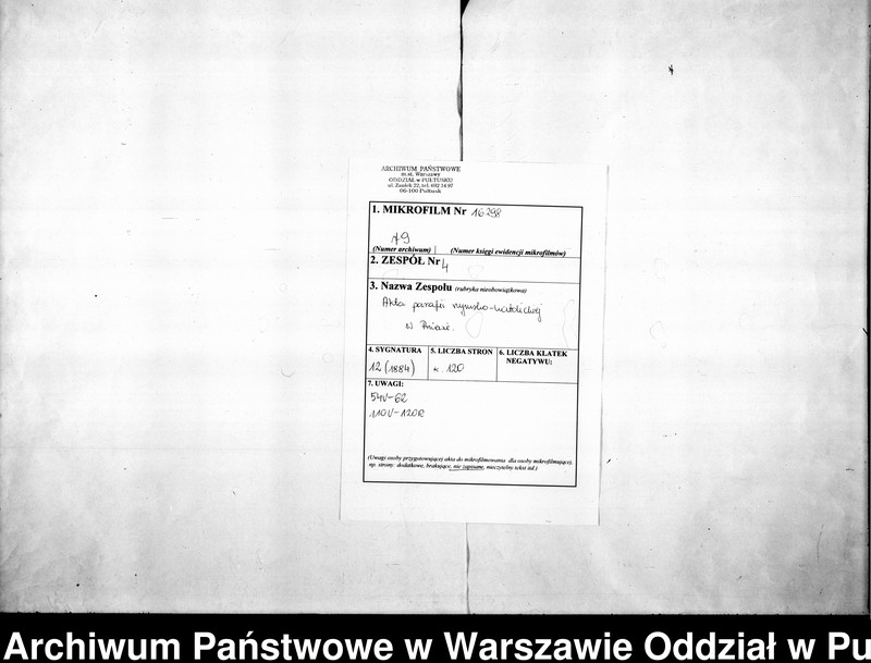 image.from.unit.number "Akta urodzeń, małżeństw i zgonów"