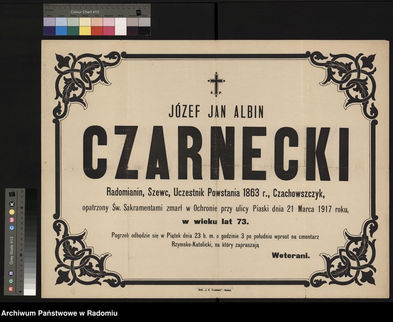Obraz 12 z kolekcji "Powstanie Styczniowe. Druki i fotografie ku pamięci.111"